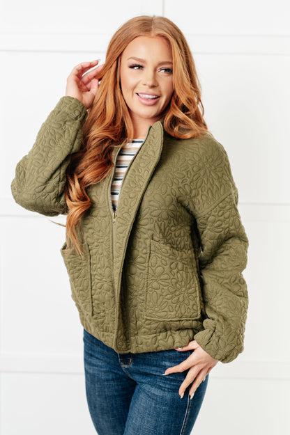 Wild Venture Quilted Zip Jacket