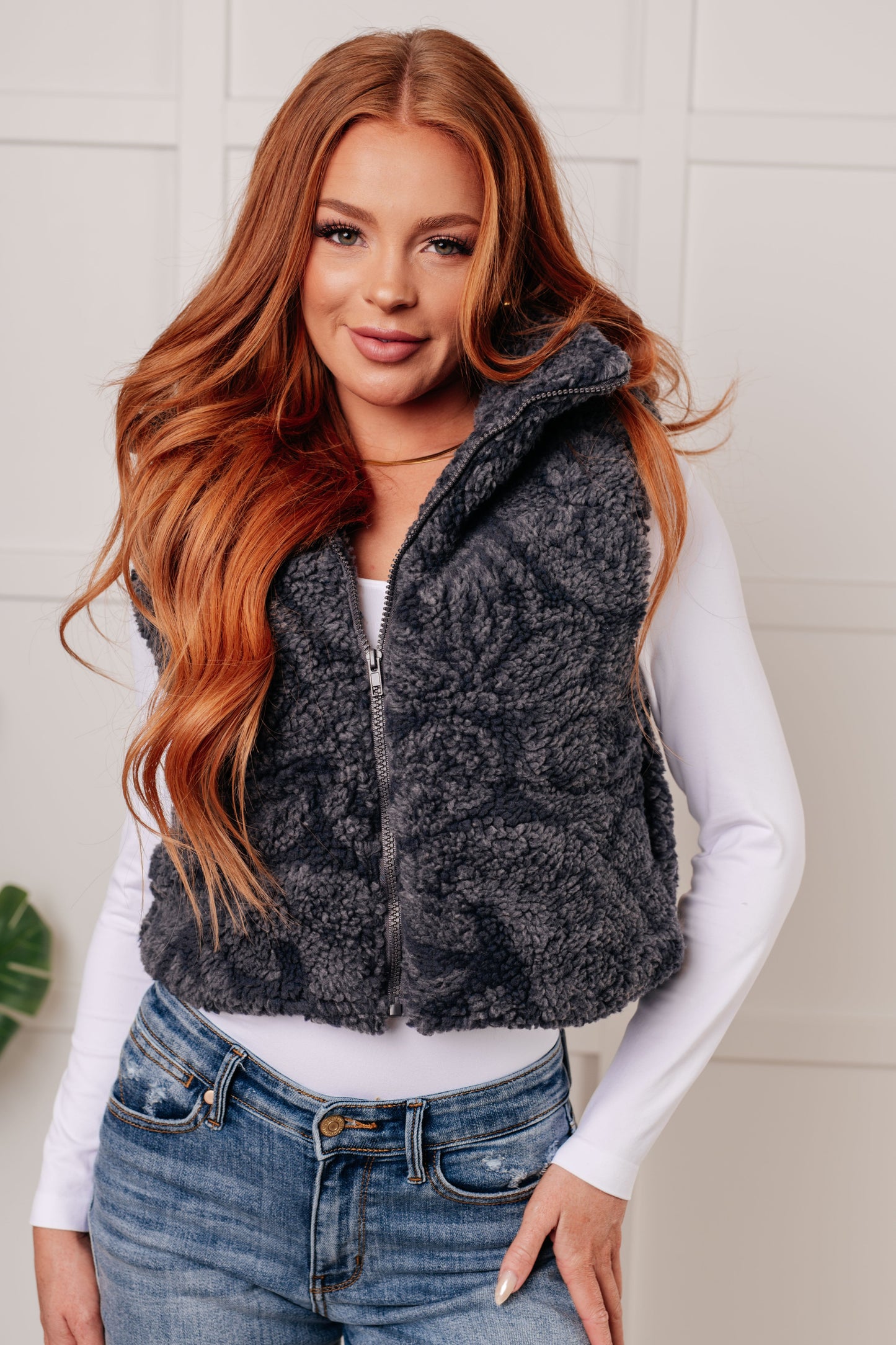 Bohemian Breeze Sherpa Vest