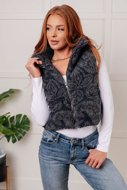 Bohemian Breeze Sherpa Vest