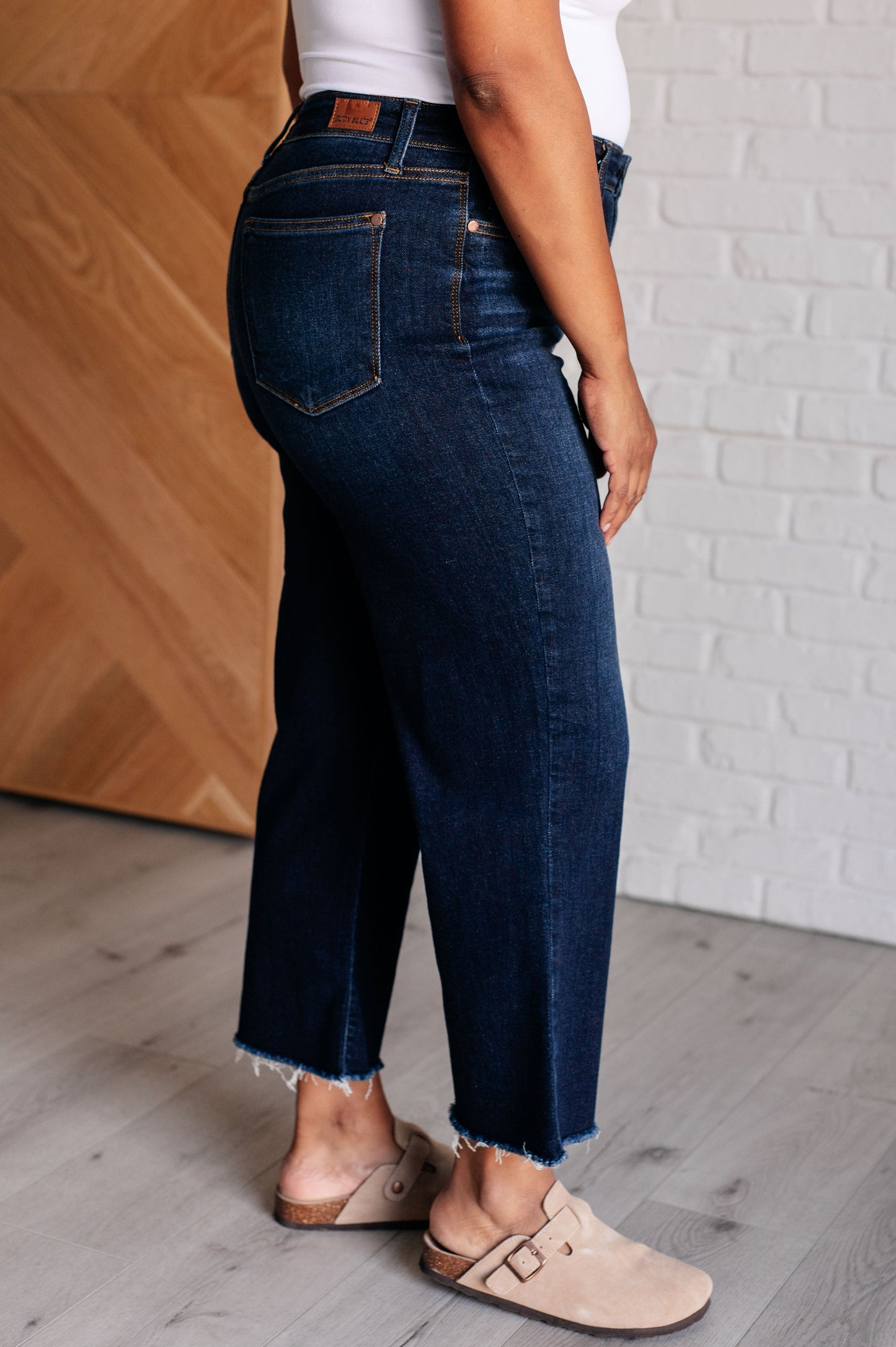 Elevated Ease High-Waist Wide Leg Jeans