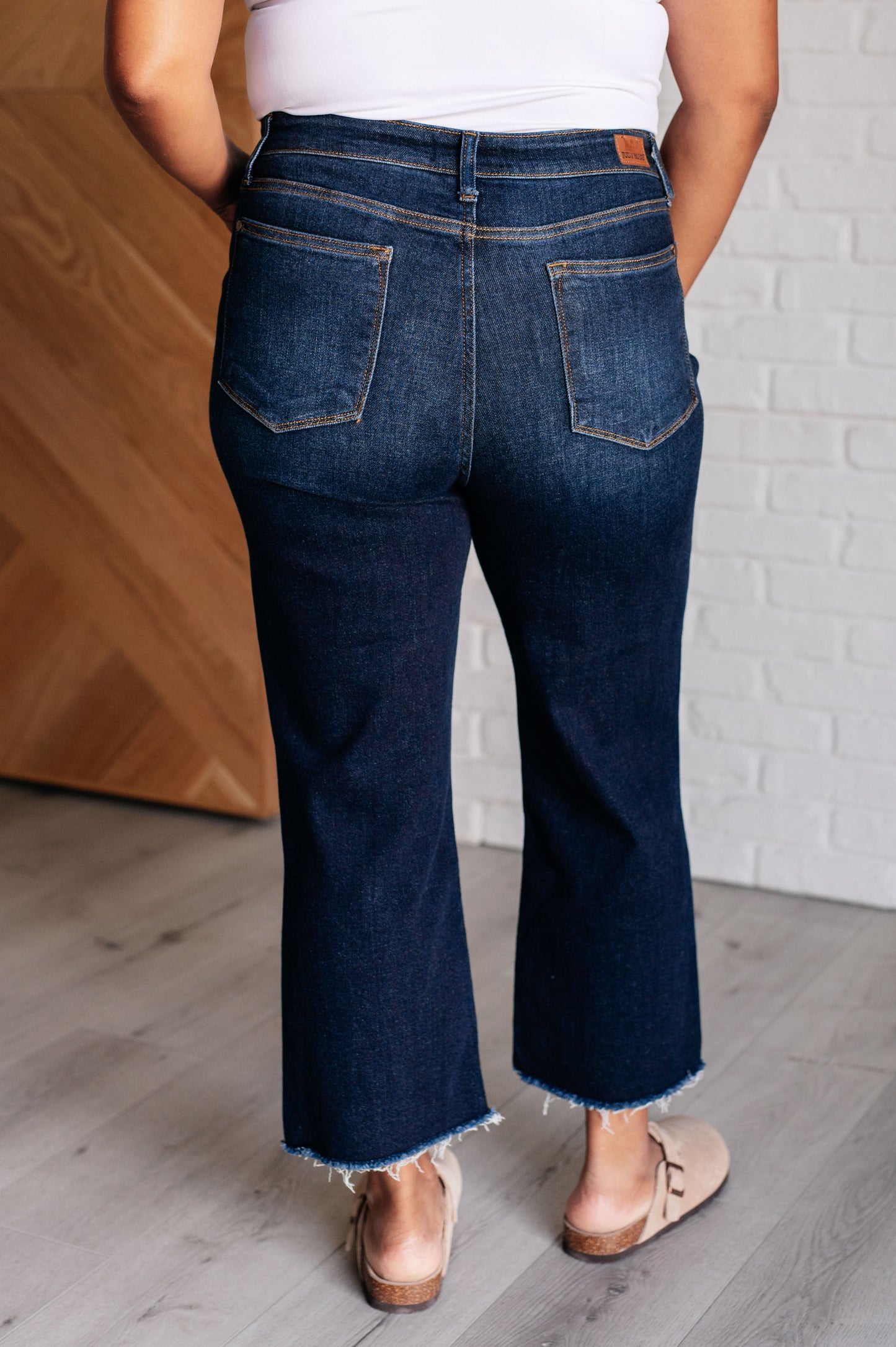 Elevated Ease High-Waist Wide Leg Jeans