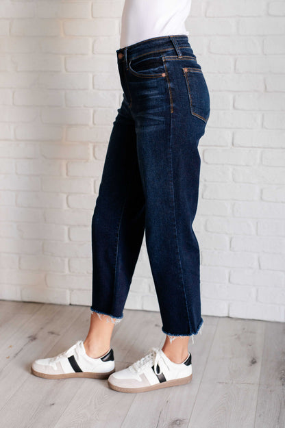 Elevated Ease High-Waist Wide Leg Jeans