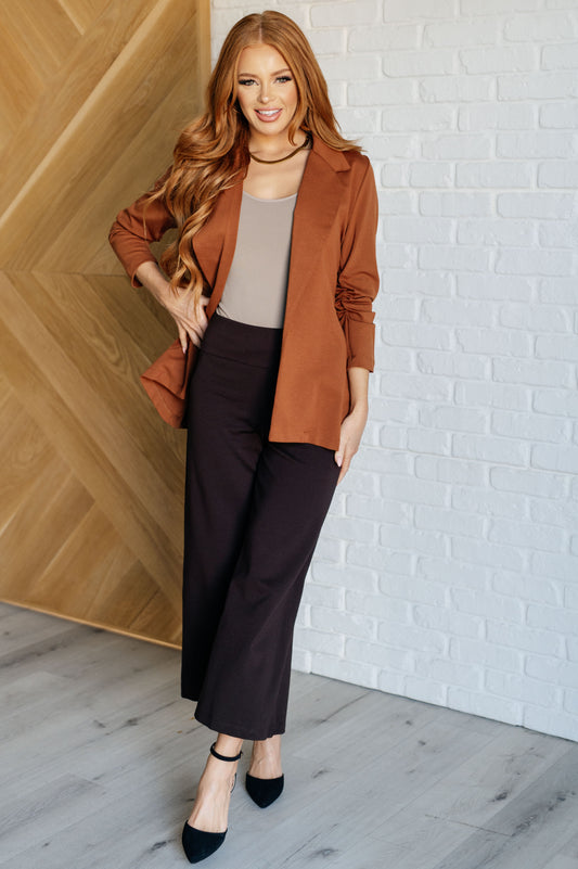 Copper Elegance 3/4 Blazer - Redtop