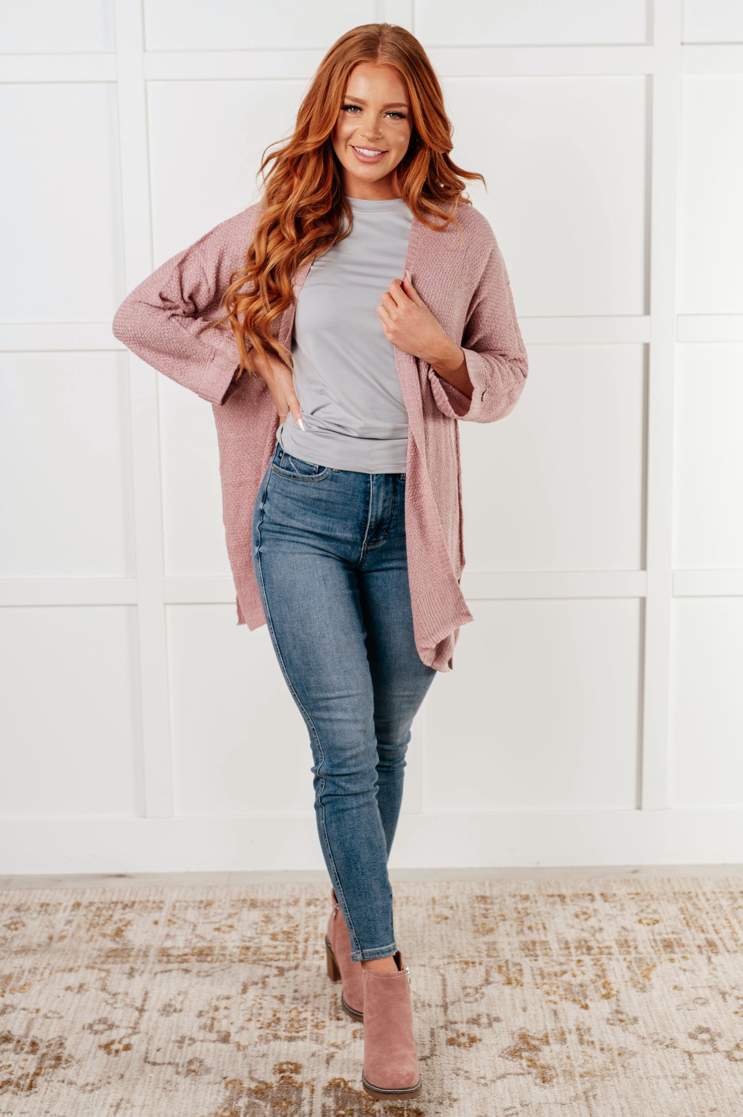 Endlessly Cozy Open Knit Cardigan