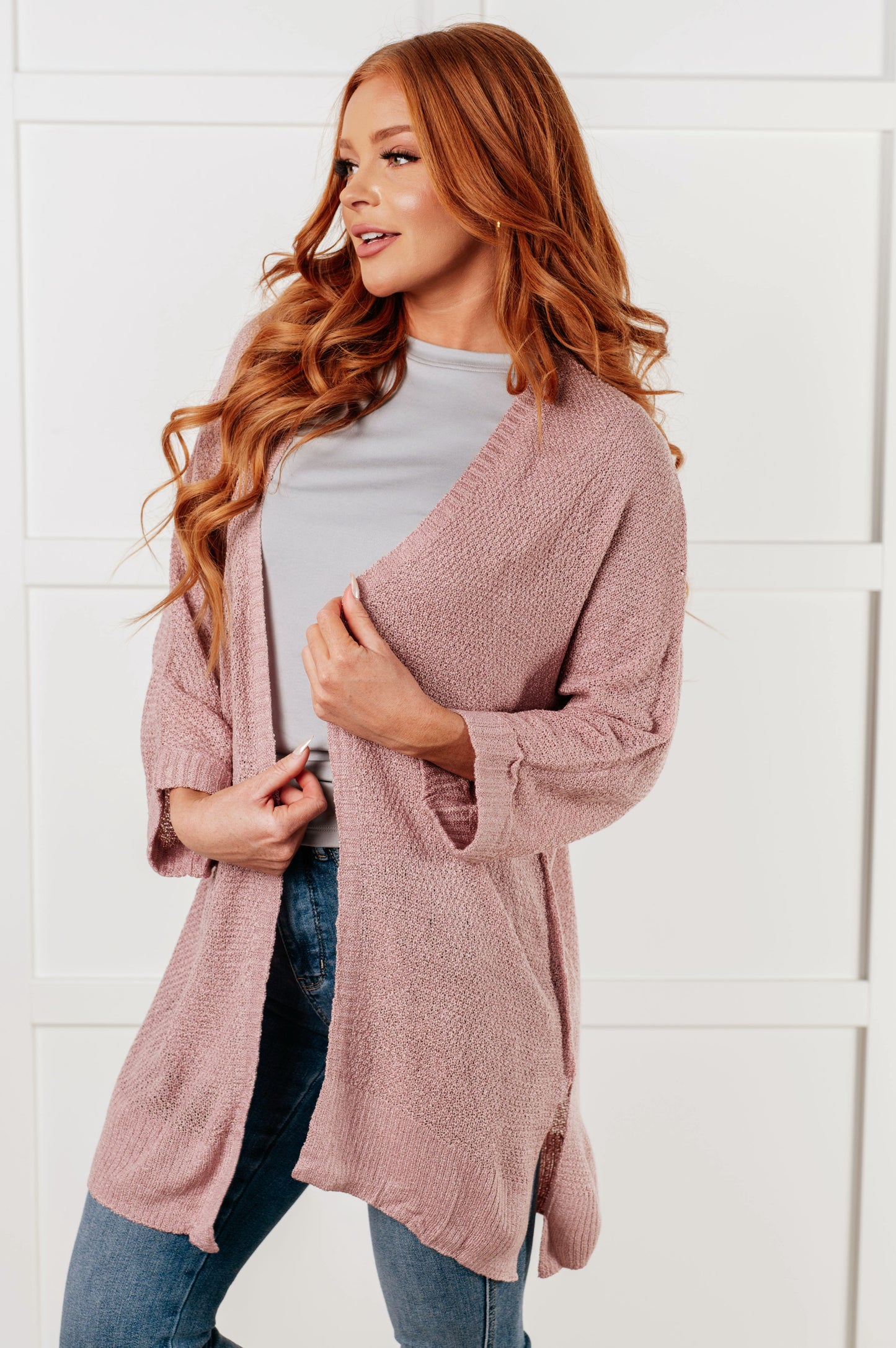 Endlessly Cozy Open Knit Cardigan