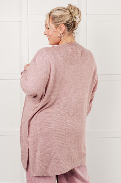 Endlessly Cozy Open Knit Cardigan