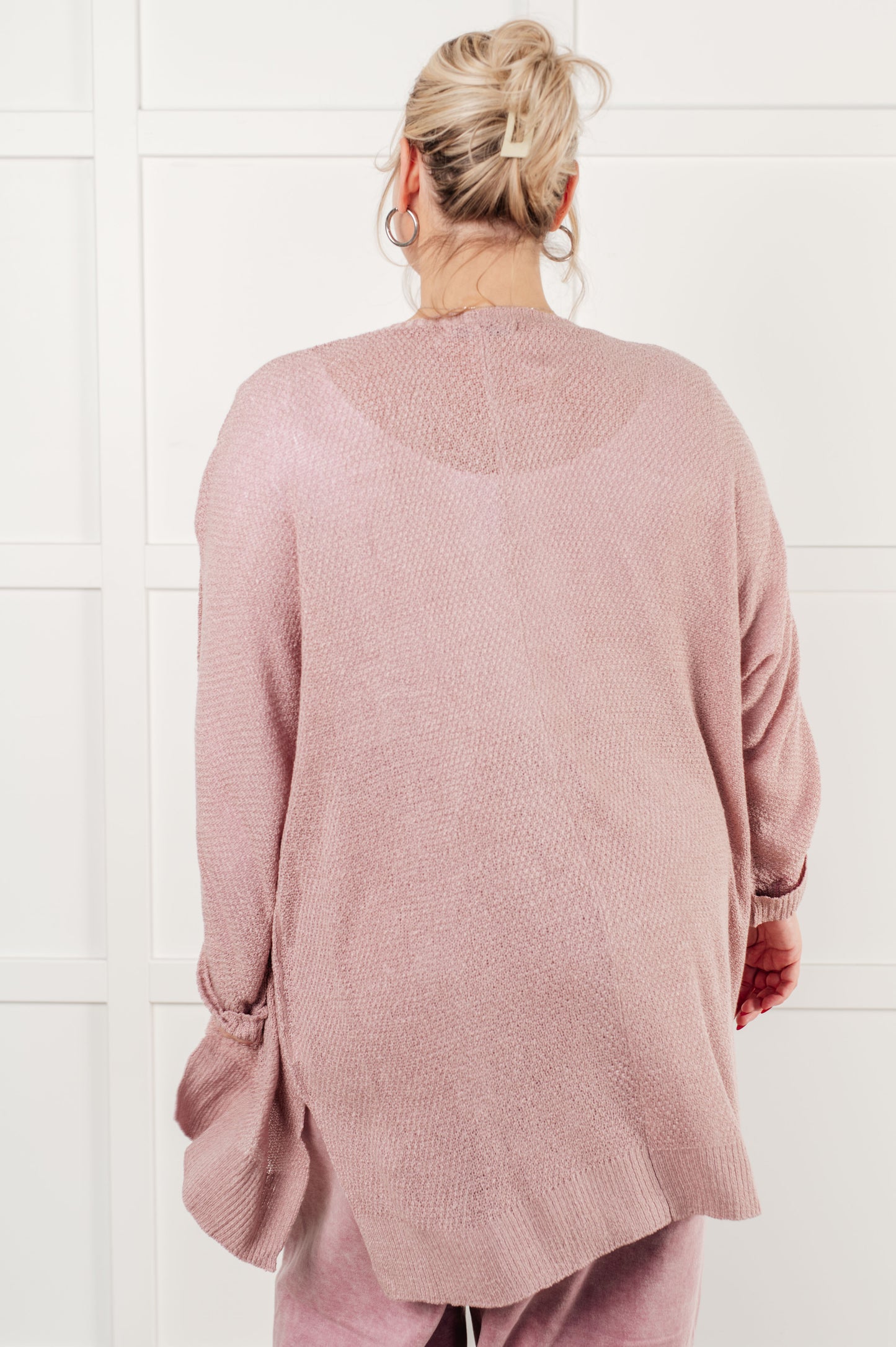 Endlessly Cozy Open Knit Cardigan