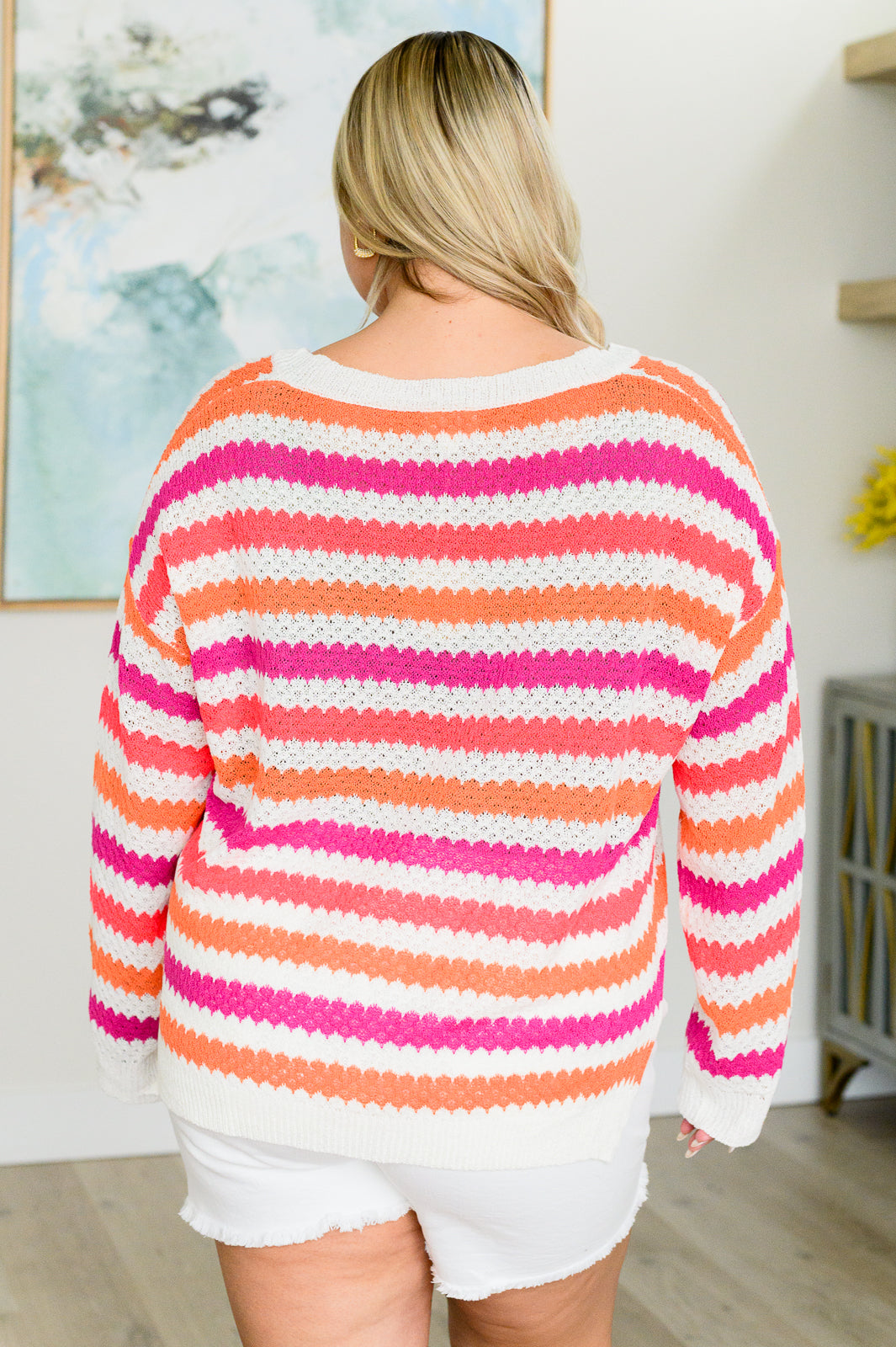 Chill Vibes Drop Shoulder Sweater