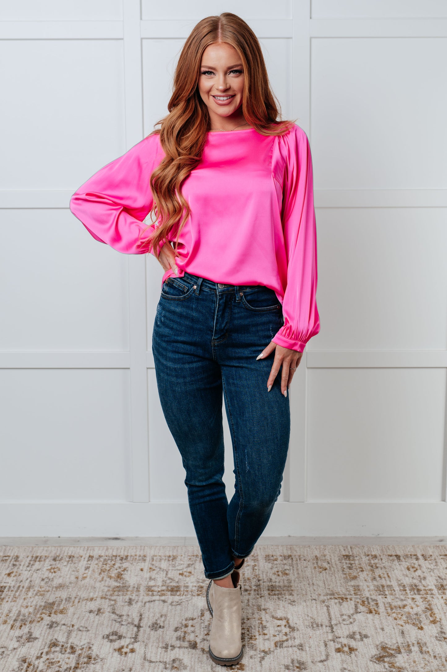 Effortless Charm Puff Sleeve Blouse