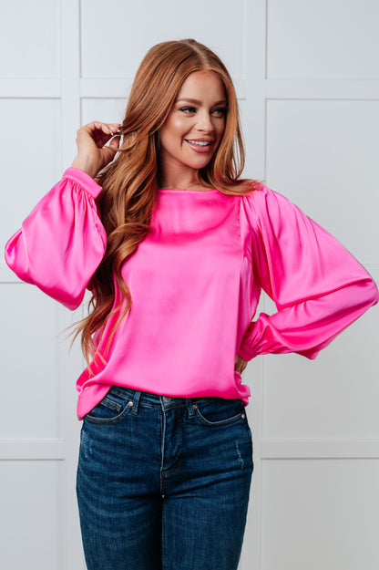 Effortless Charm Puff Sleeve Blouse