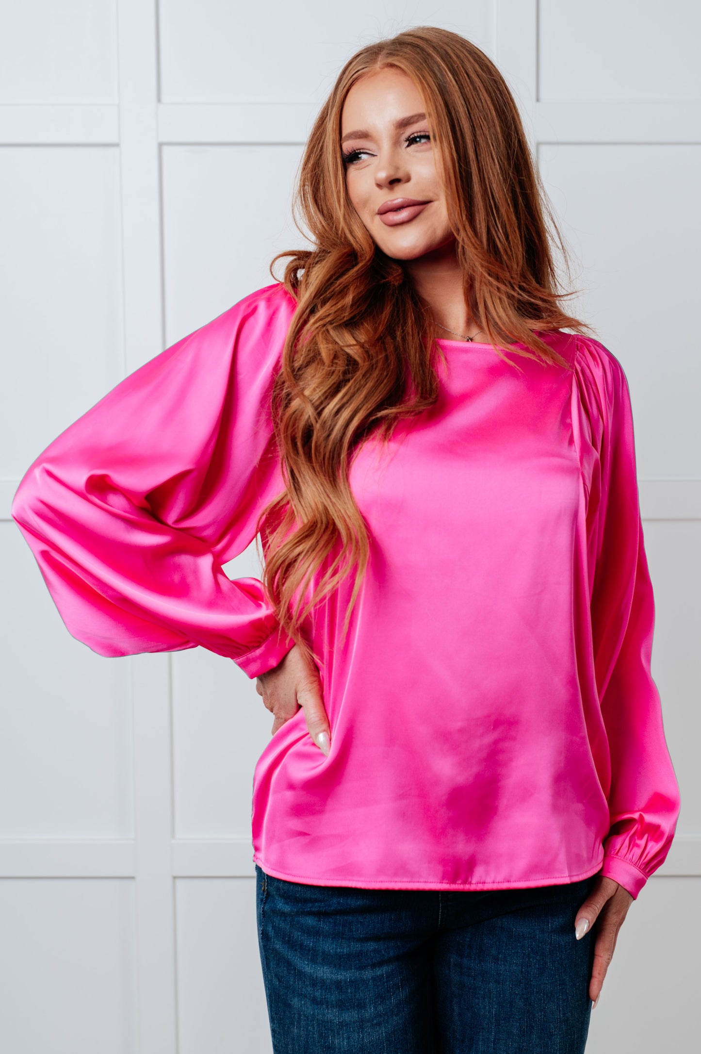 Effortless Charm Puff Sleeve Blouse