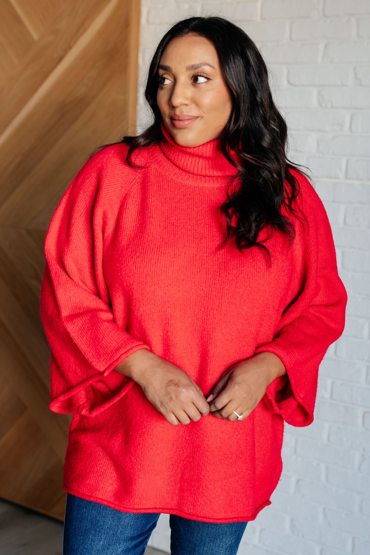 Passionate Hues Turtleneck Sweater