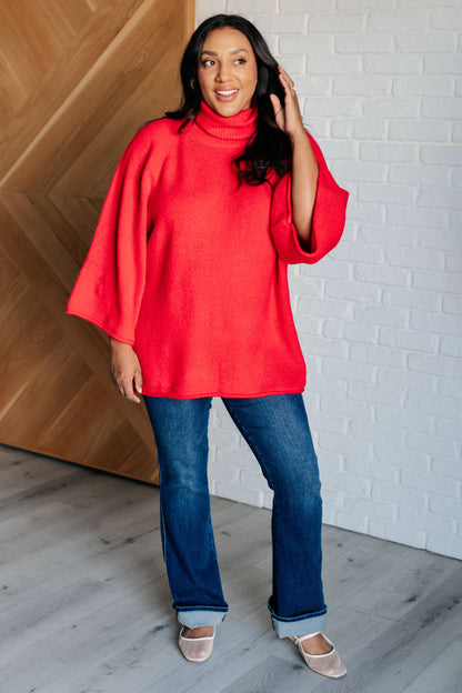 Passionate Hues Turtleneck Sweater