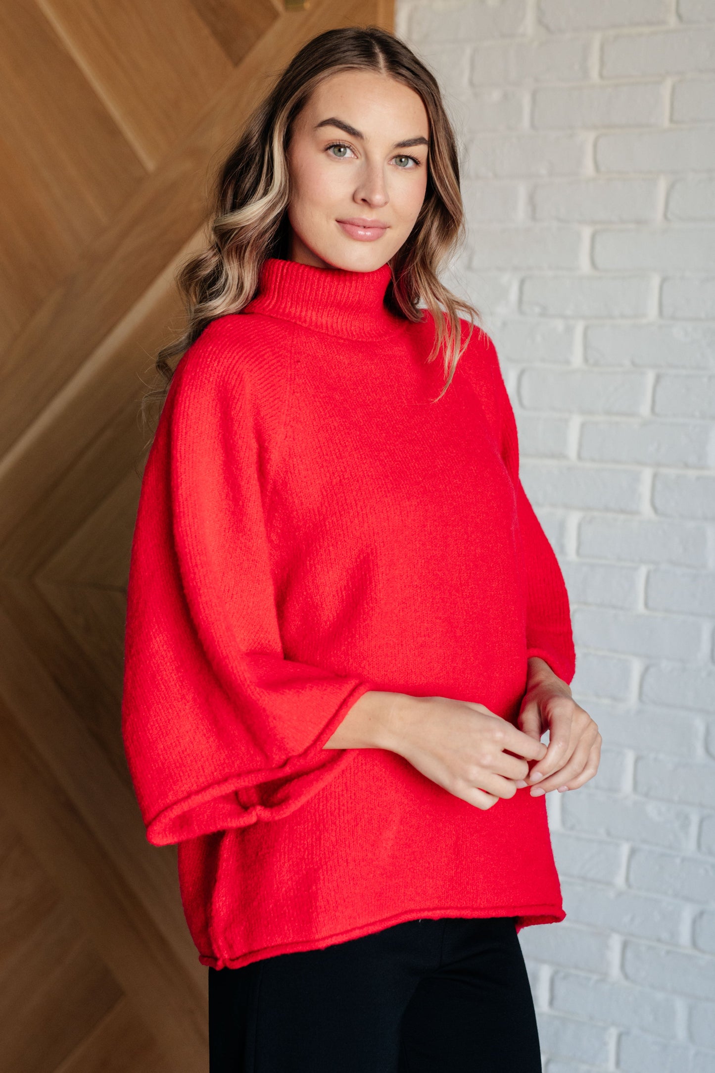 Passionate Hues Turtleneck Sweater