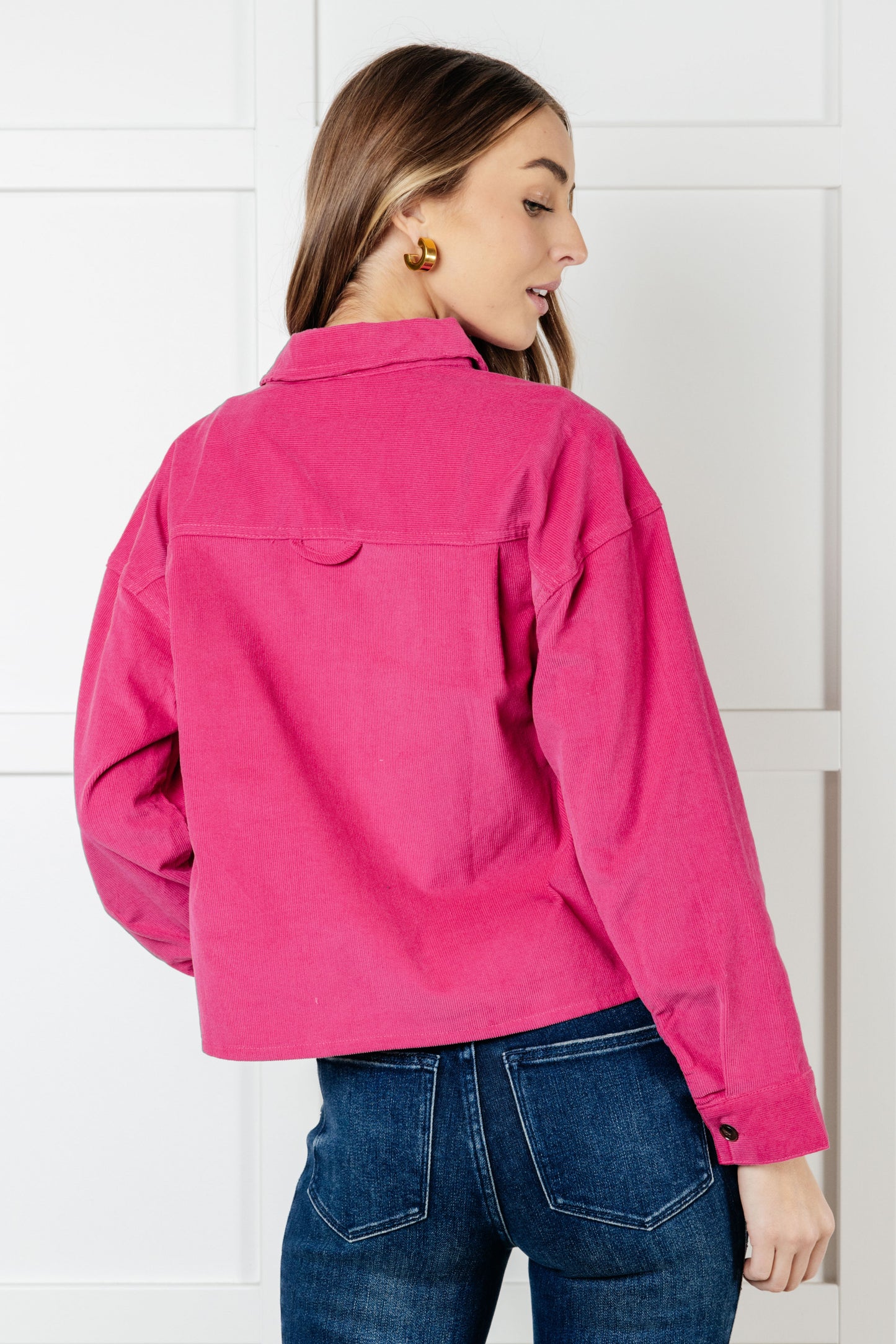 Rosy Radiance Statement Jacket