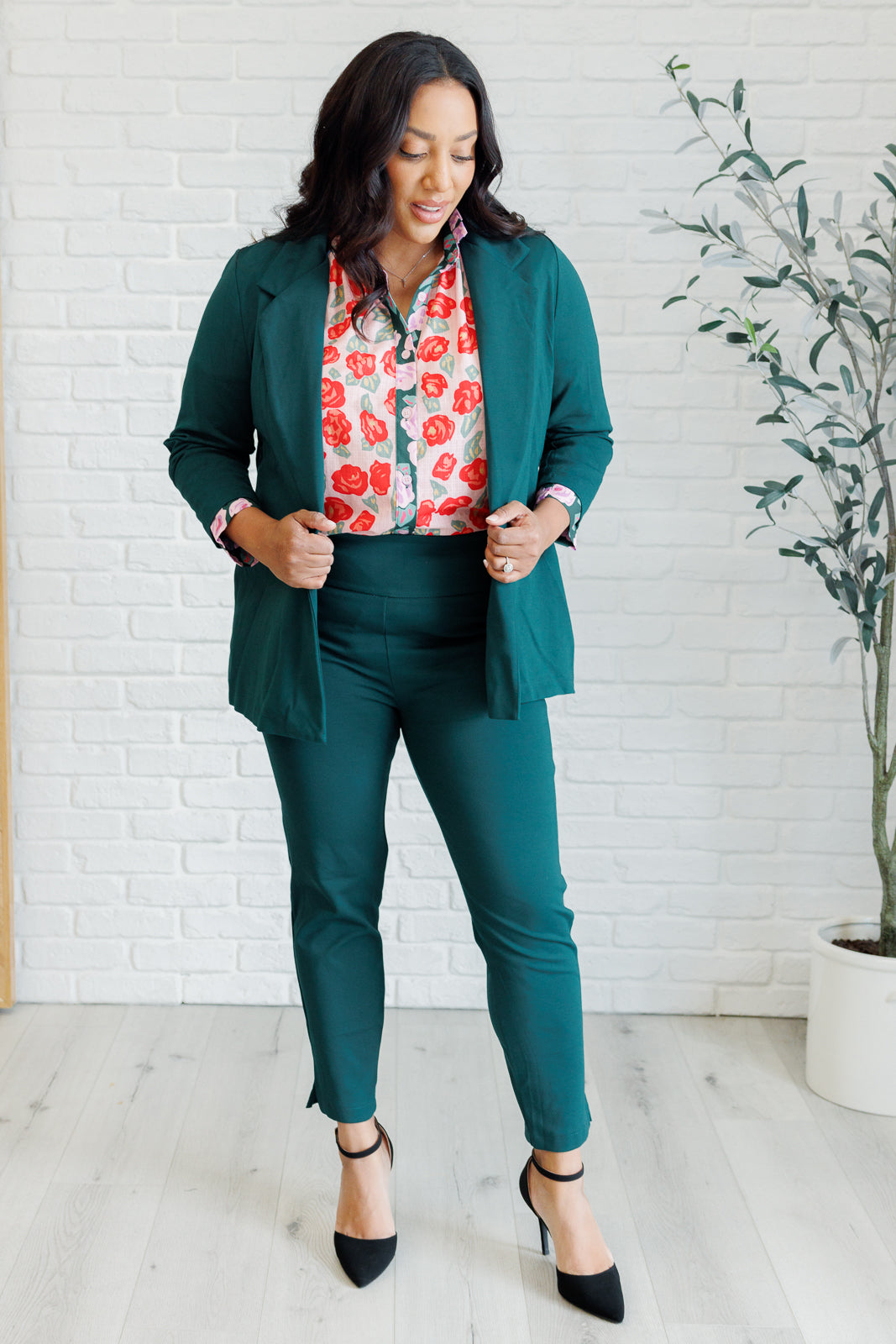 Bold Block Print Blouse