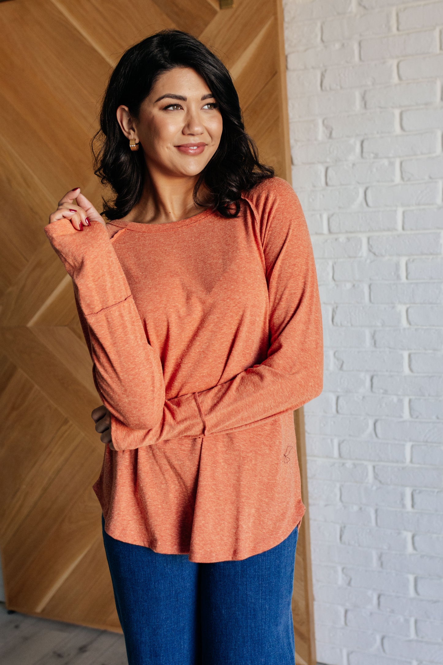 Autumn Aura Long Sleeve Top