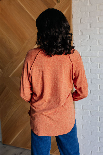 Autumn Aura Long Sleeve Top