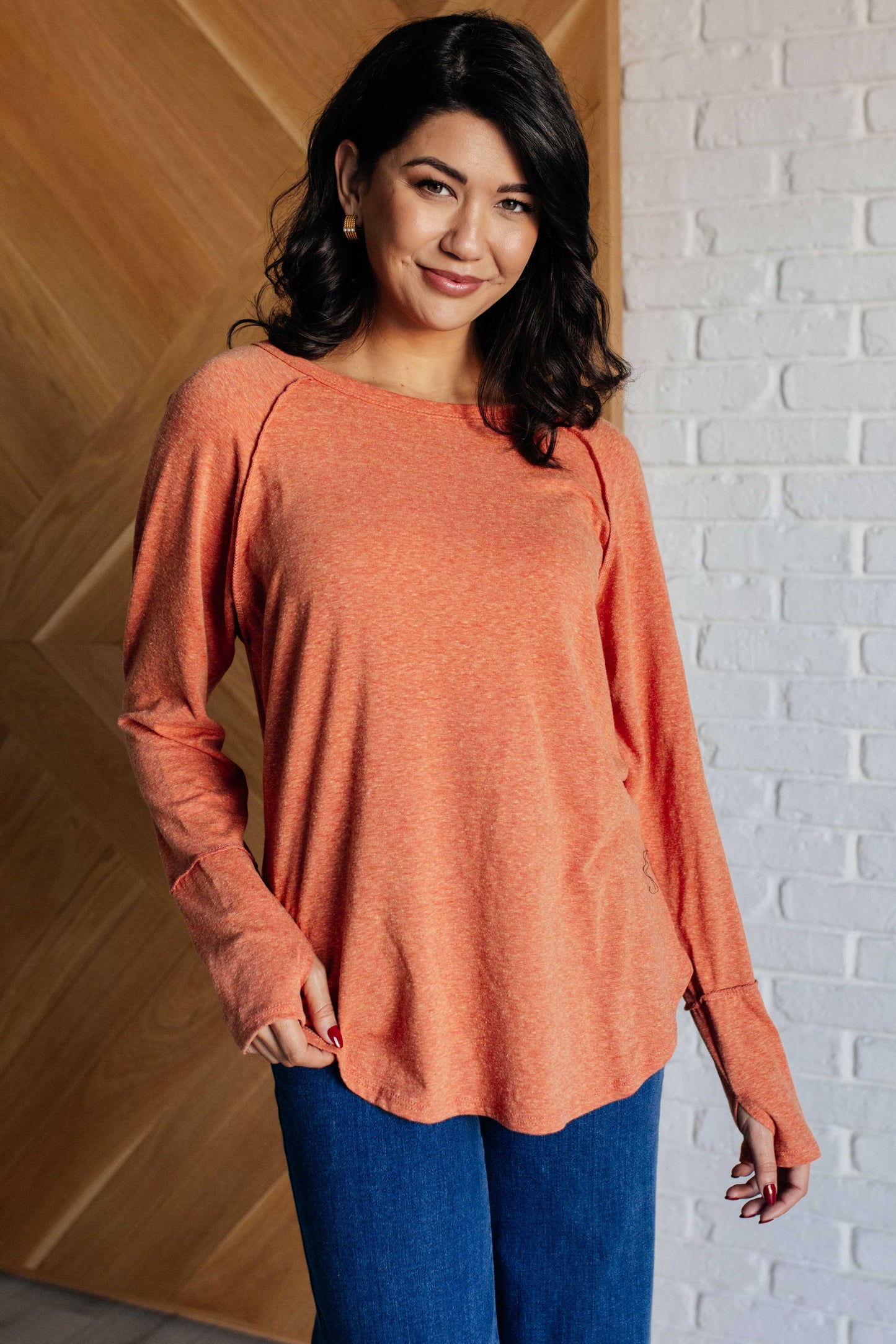 Autumn Aura Long Sleeve Top