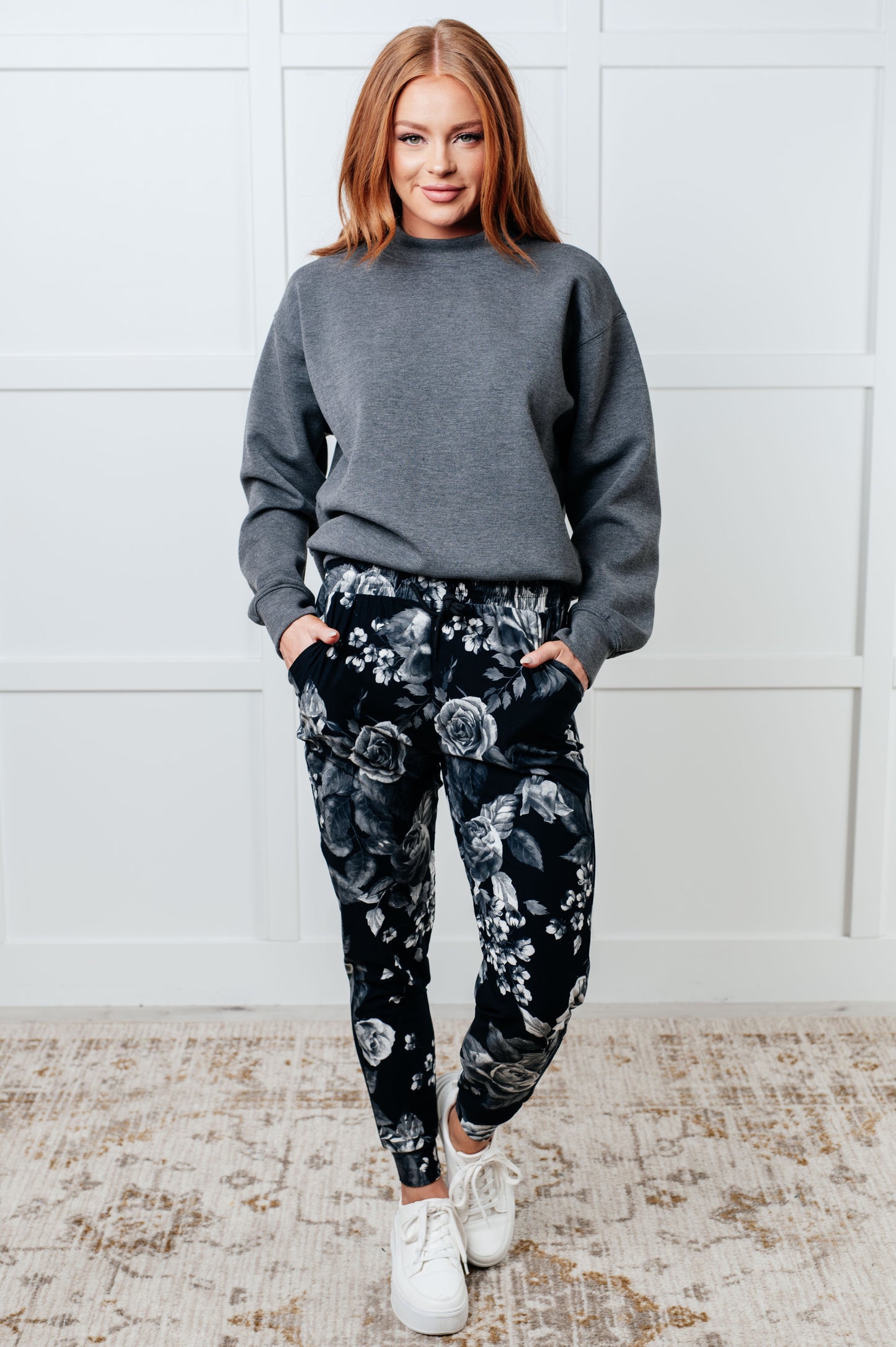 Cloud Nine Mock Neck Pullover