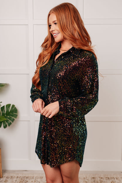 Twinkle & Shine Sequin Dress