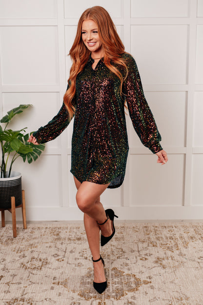 Twinkle & Shine Sequin Dress