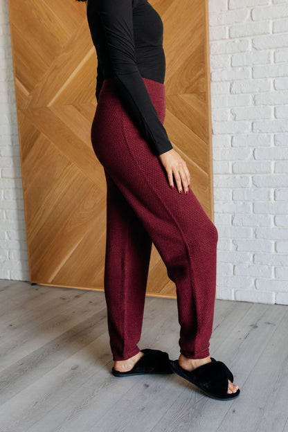 Chic & Cozy Knit Duo in Merlot