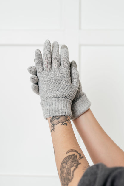 TechTough Cable Knit Gloves