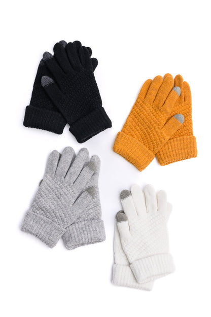 TechTough Cable Knit Gloves