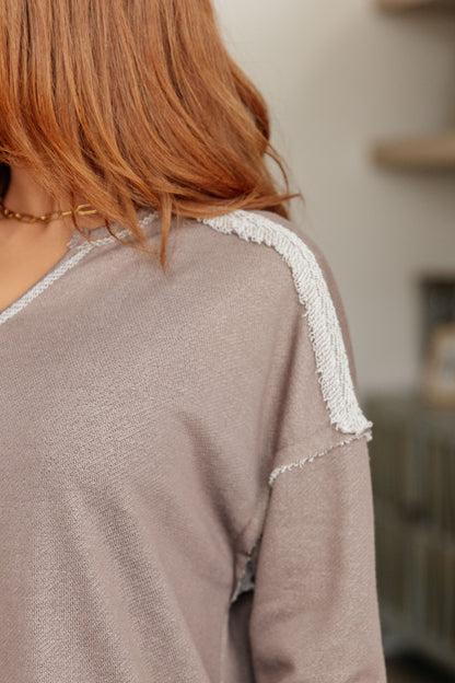 Morning Dew V-Neck Pullover