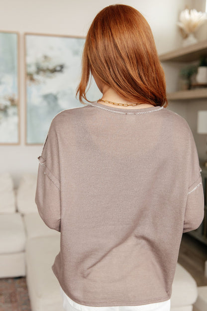 Morning Dew V-Neck Pullover