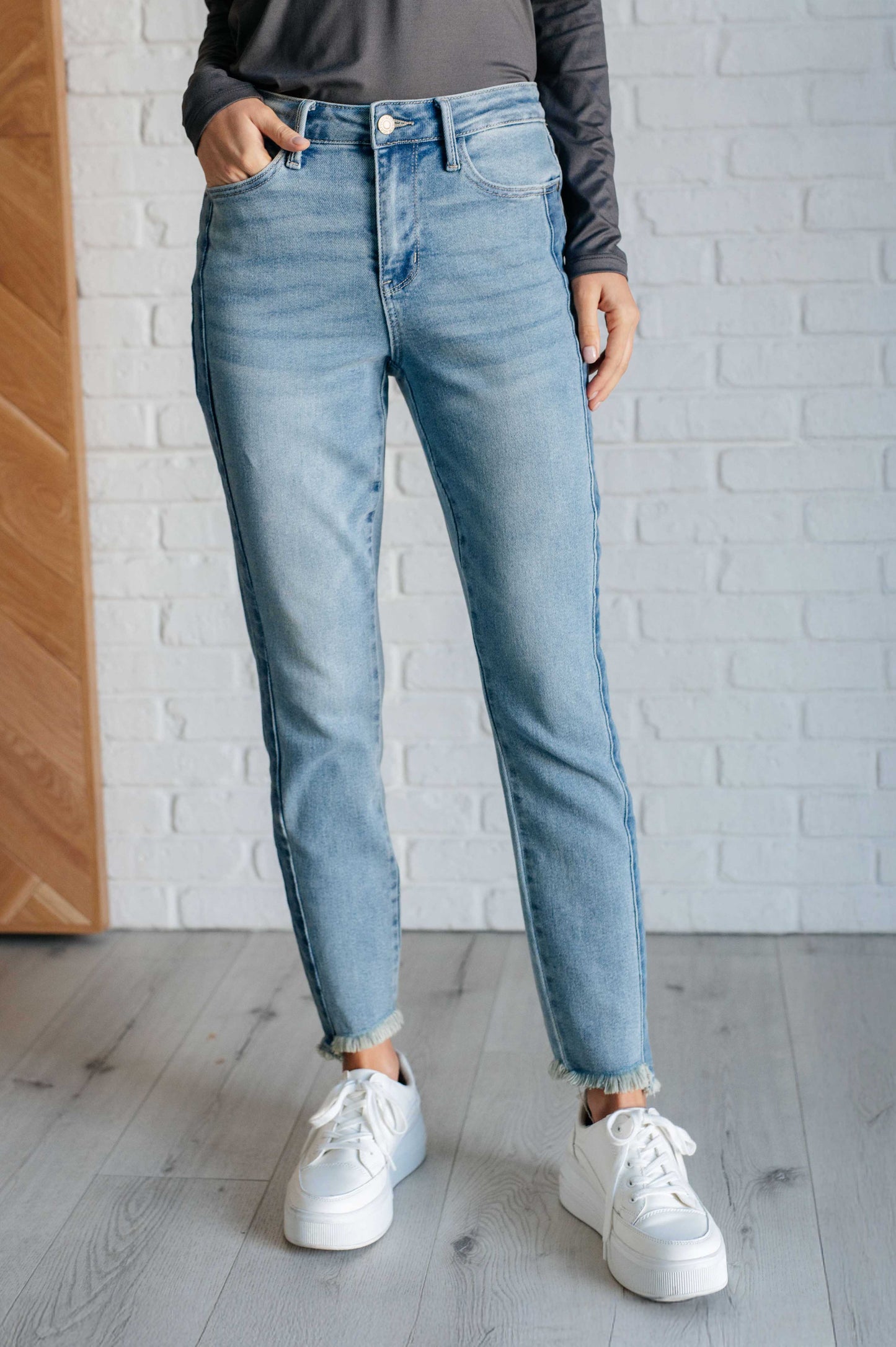 Alexa High Rise Slim Jeans