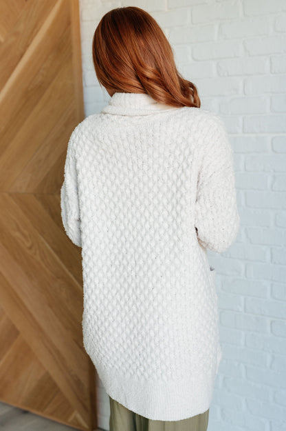 Whispered Dreams Knit Cardigan - Redtop