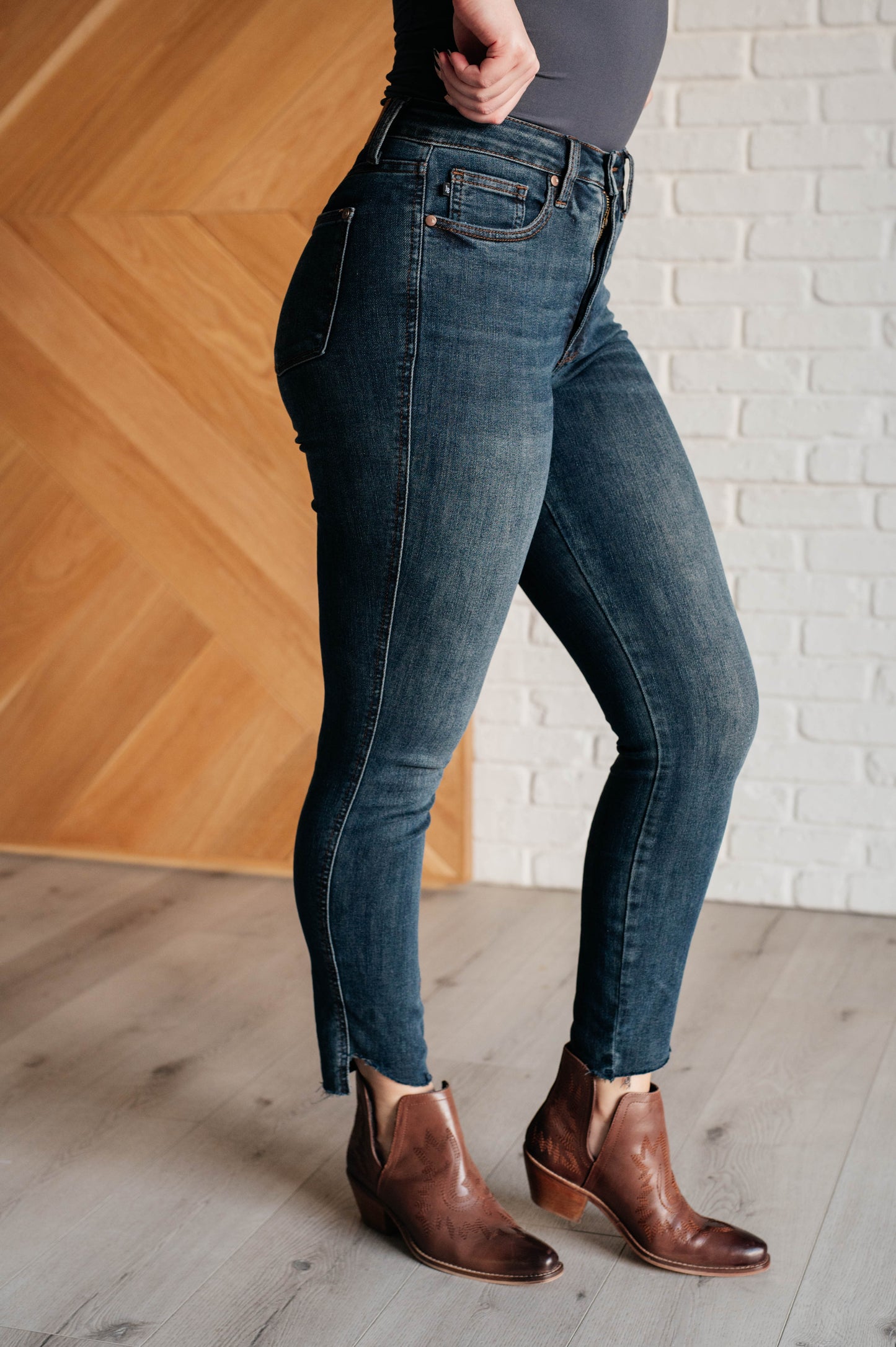 Brandy High-Rise Control Skinny Jeans