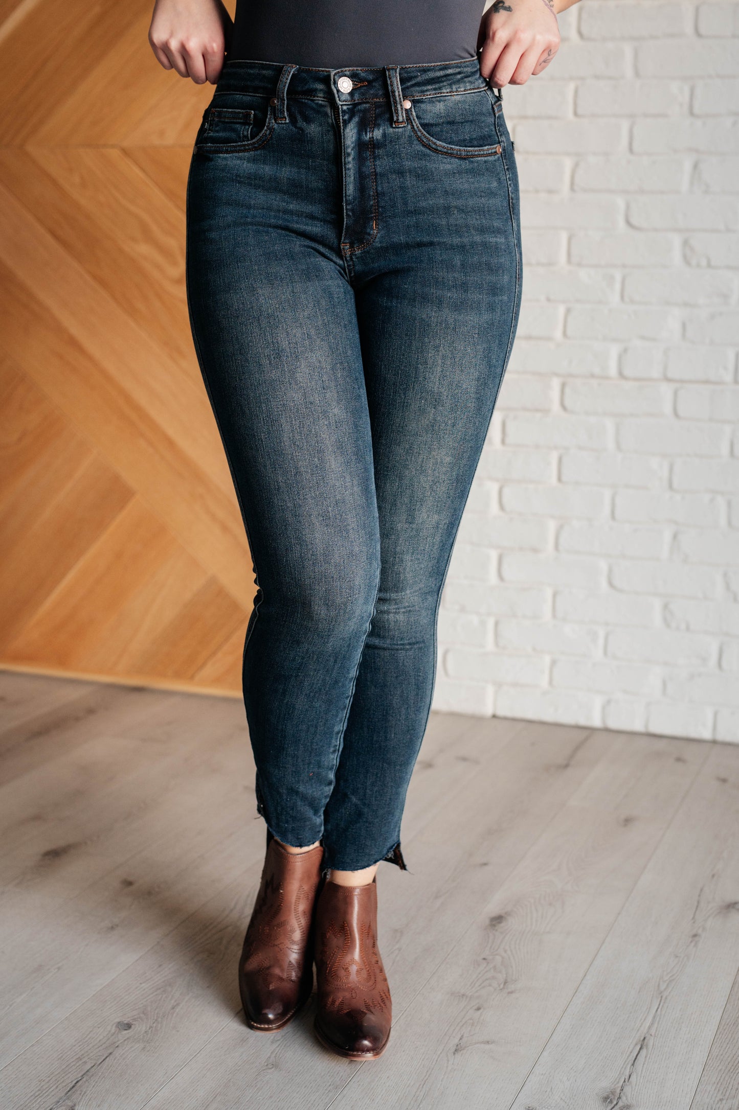 Brandy High-Rise Control Skinny Jeans