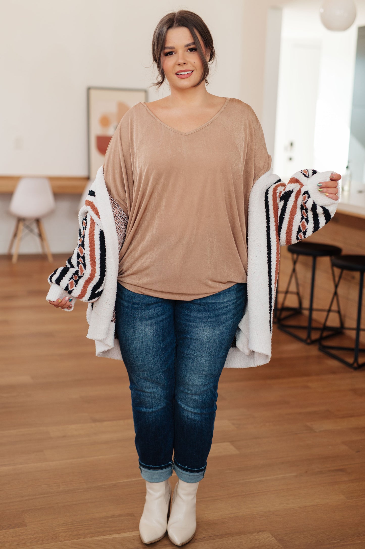 Absolute Ease V-Neck Blouse