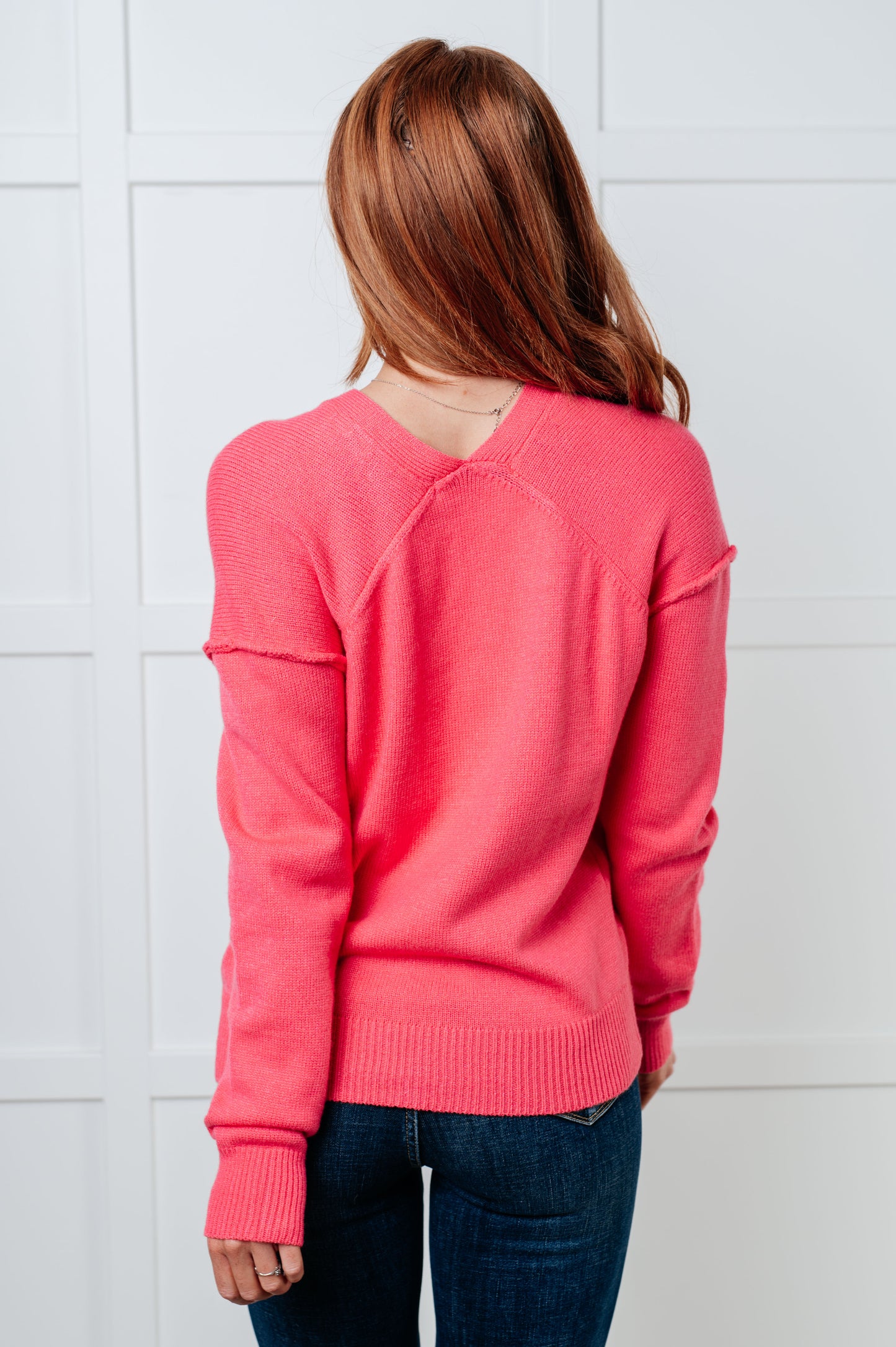 Chic Clarity V-Neck Sweater