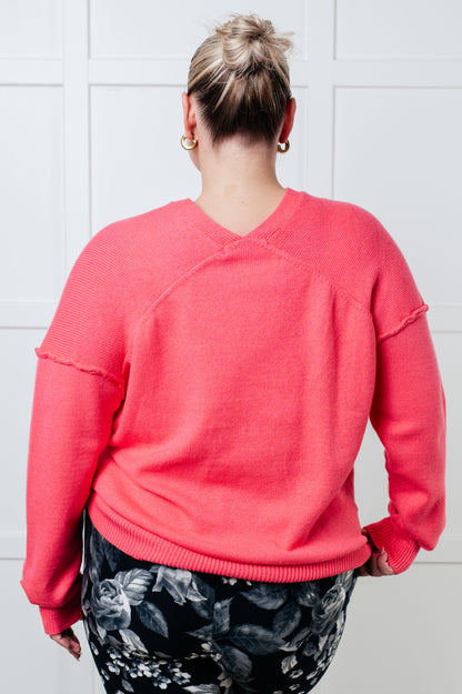 Chic Clarity V-Neck Sweater