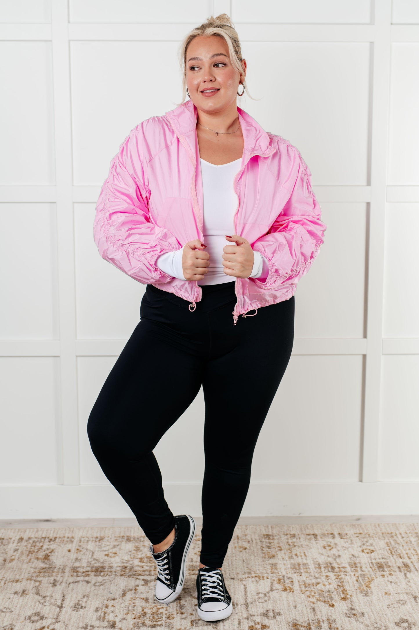 Blush Rush Windbreaker