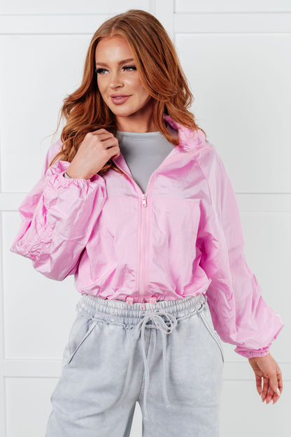 Blush Rush Windbreaker