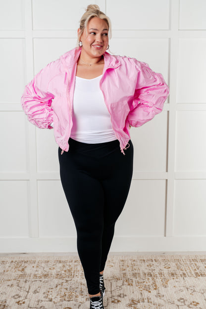 Blush Rush Windbreaker