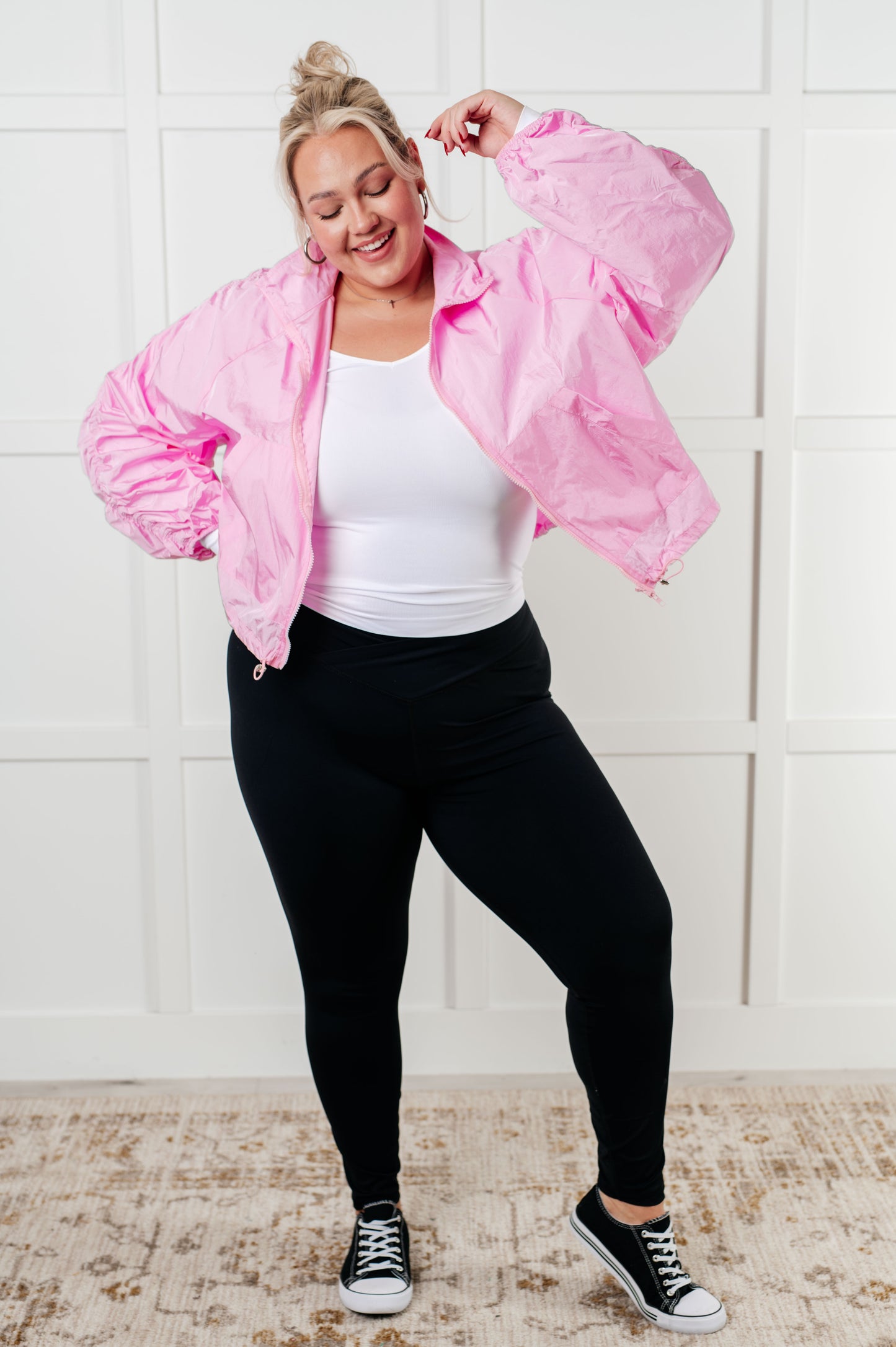 Blush Rush Windbreaker