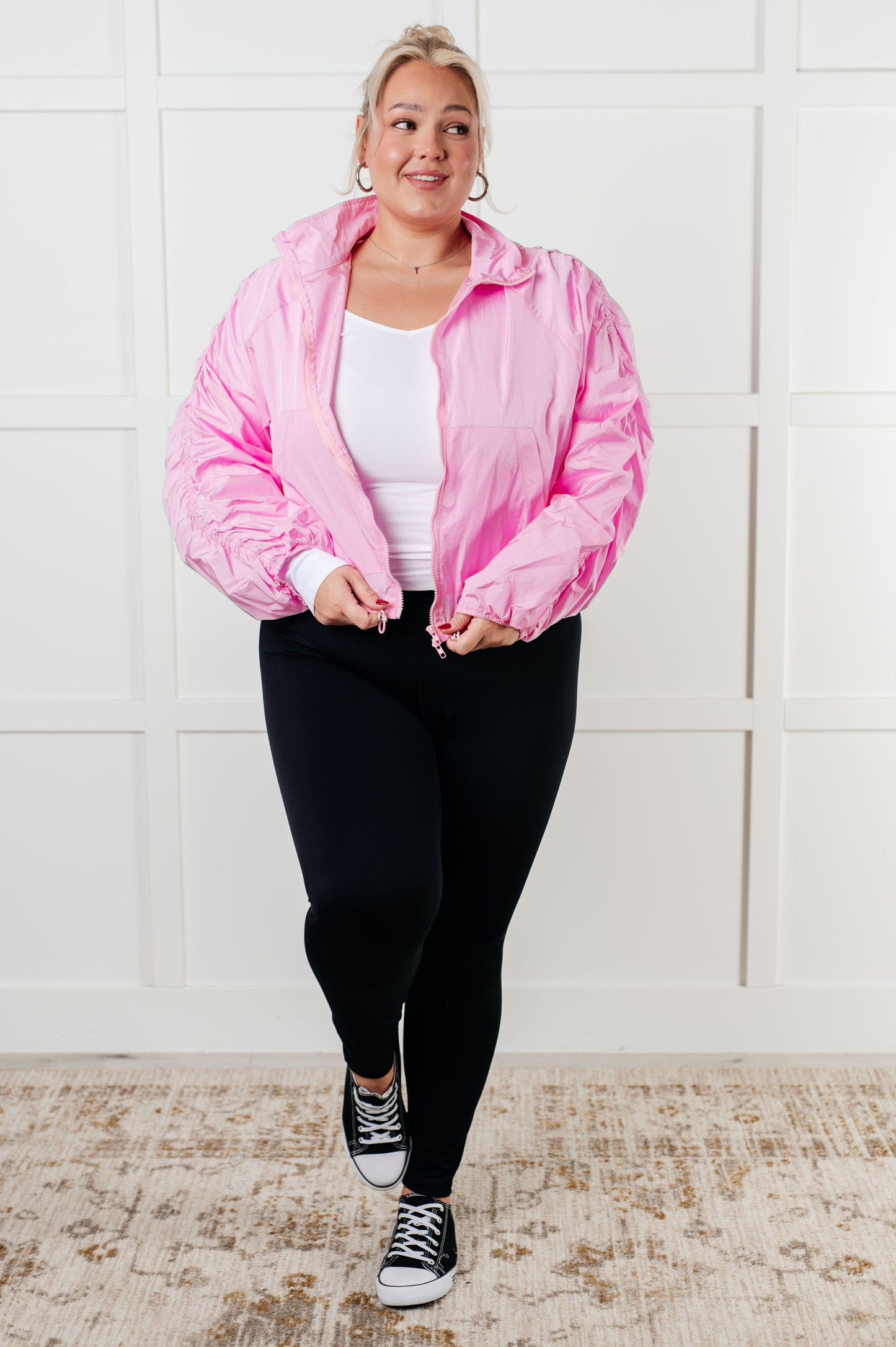 Blush Rush Windbreaker