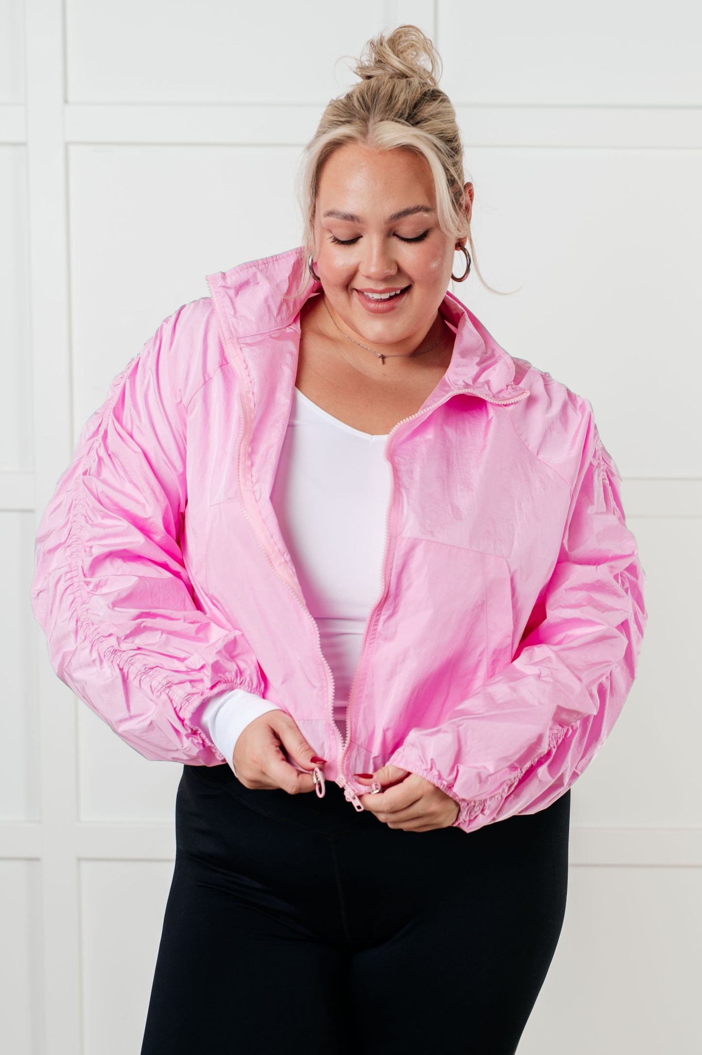 Blush Rush Windbreaker