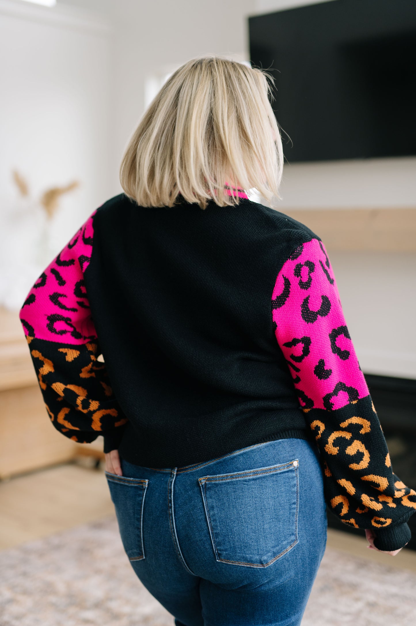 Fierce and Flawless Animal Print Sweater