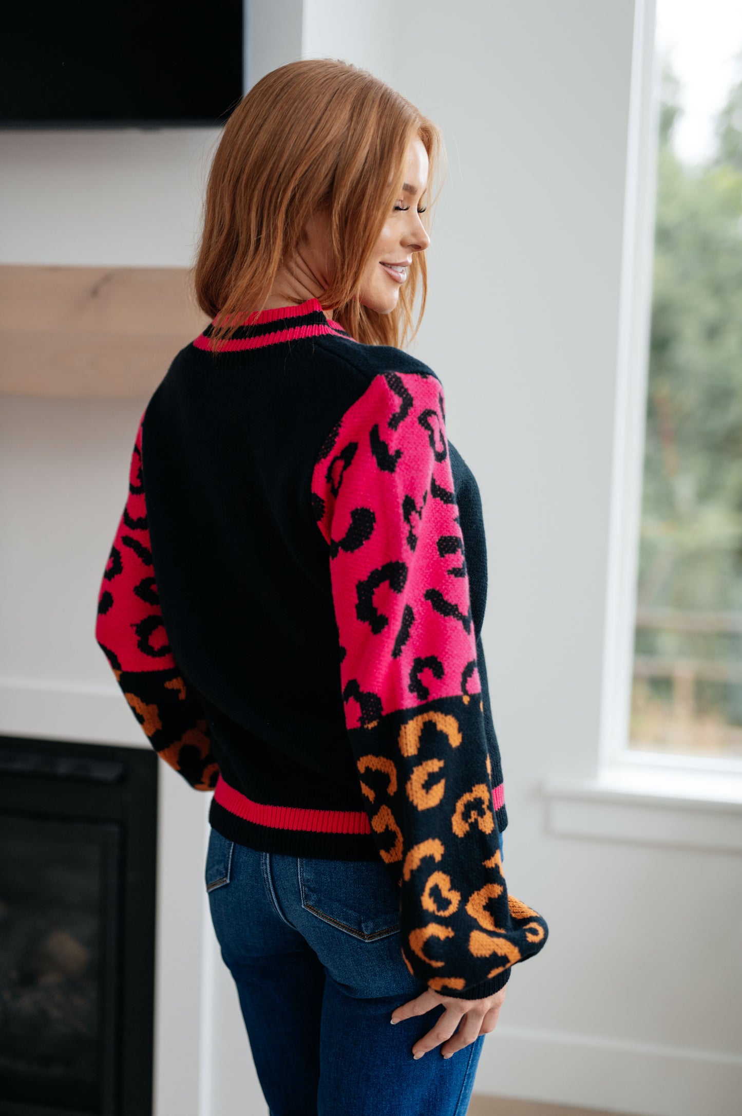 Fierce and Flawless Animal Print Sweater