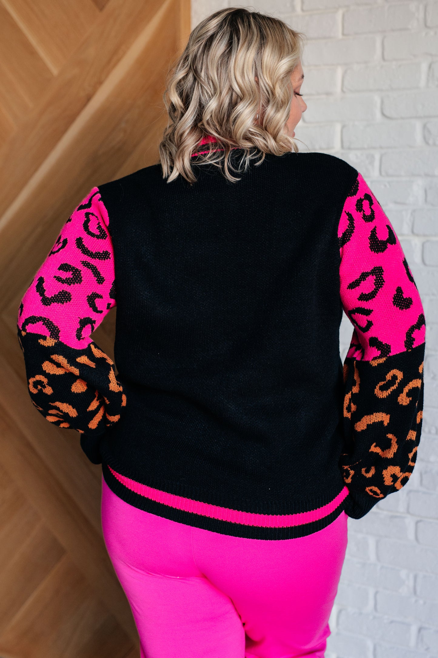 Fierce and Flawless Animal Print Sweater