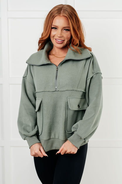 Frosted Chic Fleece Pullover