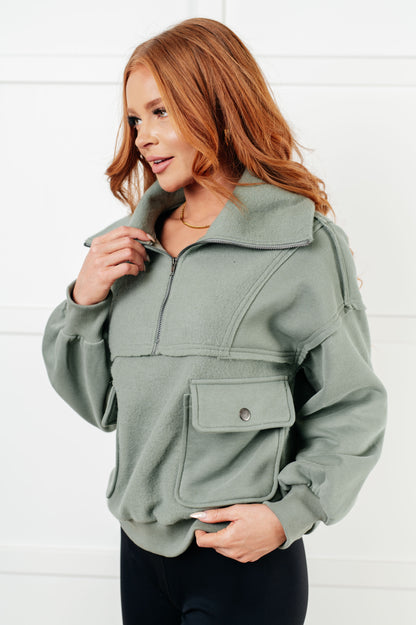 Frosted Chic Fleece Pullover