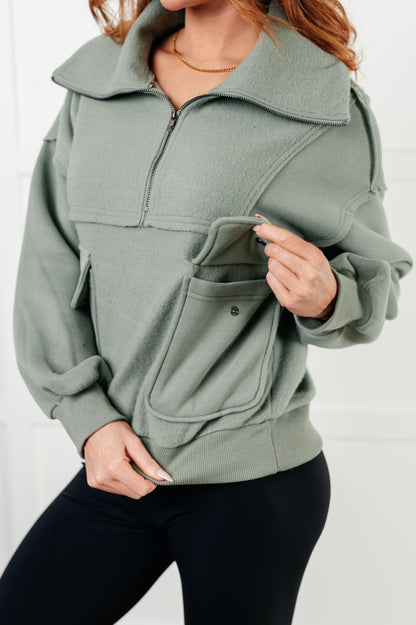 Frosted Chic Fleece Pullover